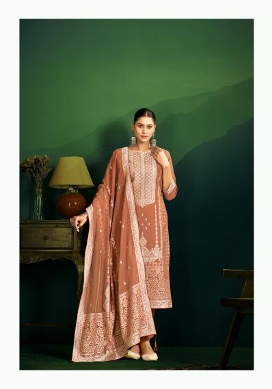 Azara banarashi adah-11 wholesale dress materials in surat with price  - wholesale export